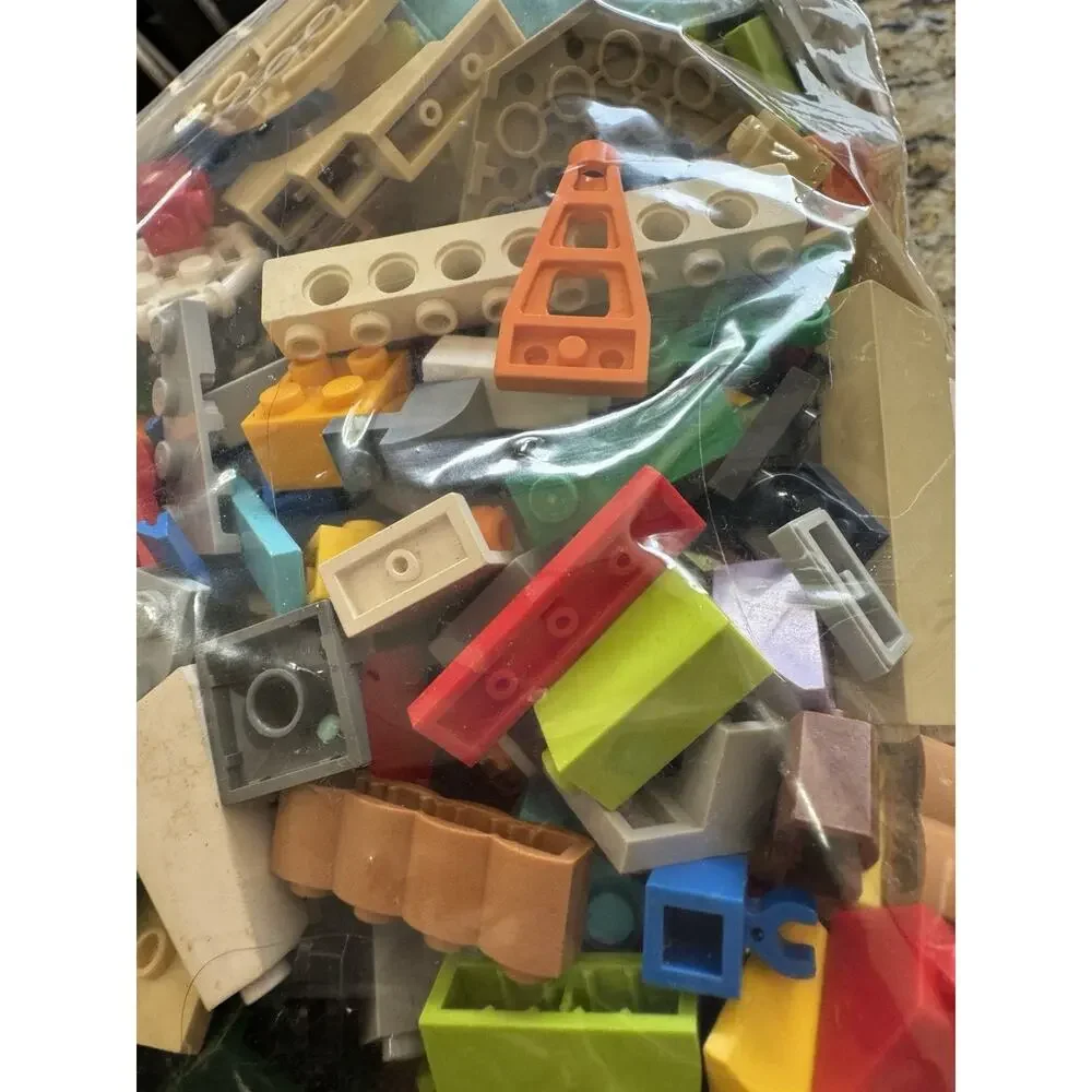 2 TWO POUNDS2 lbs Mixed LEGO Lot Authentic Bricks Parts & Pieces Cleaned Sorted - Picture 3 of 9
